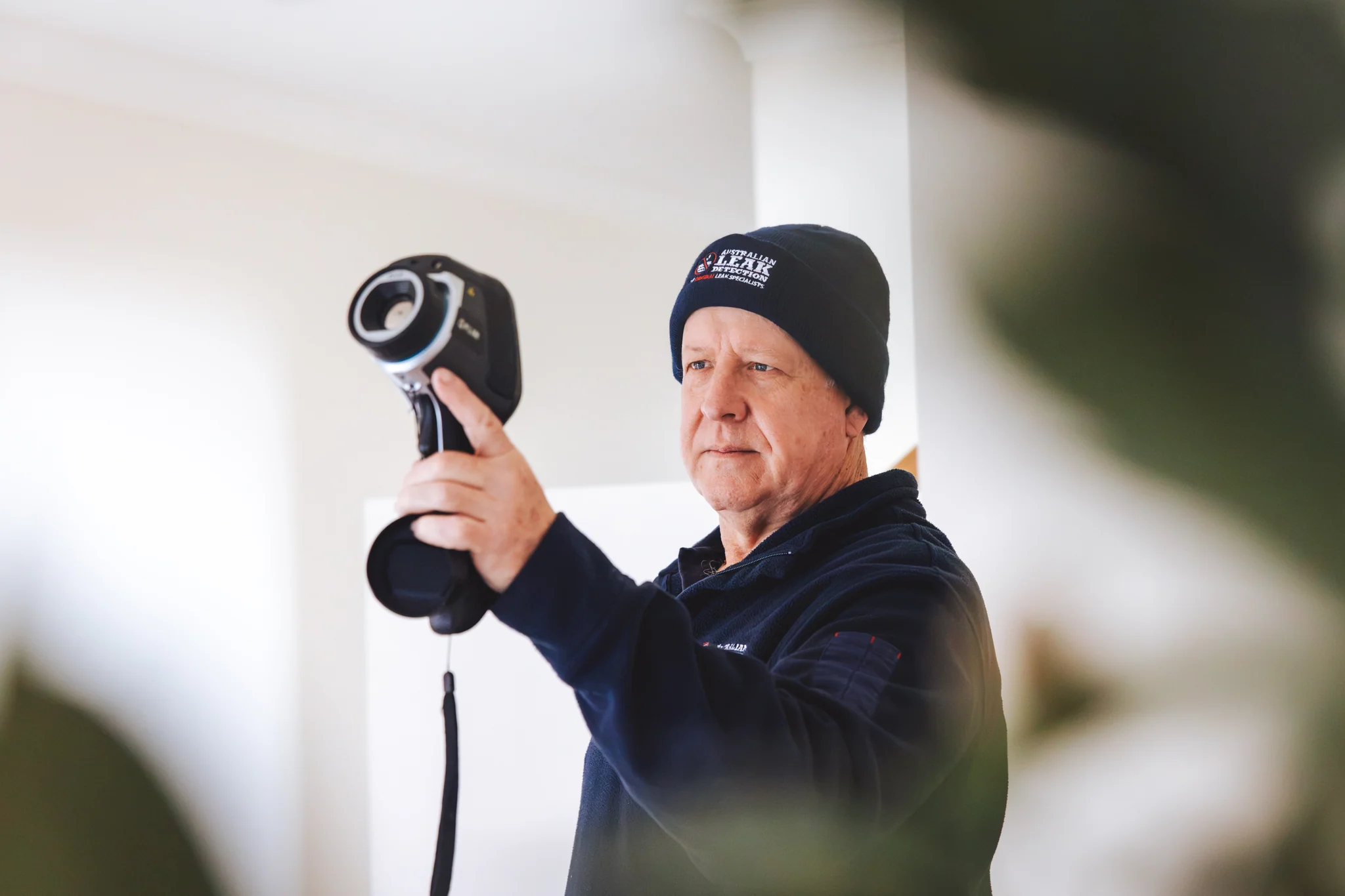 Thermal Imaging Leak Detection on site