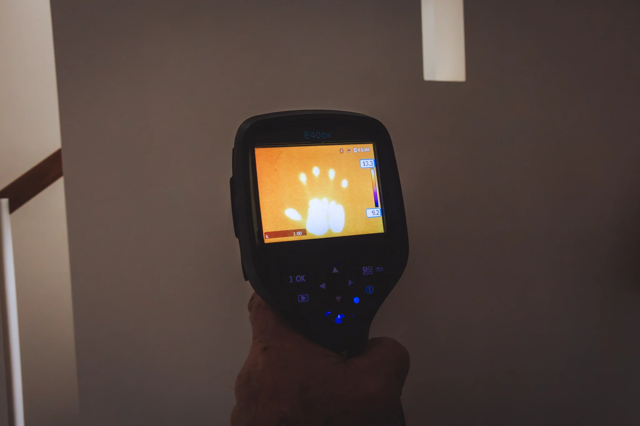 Thermal Imaging Leak Detection inspection detail