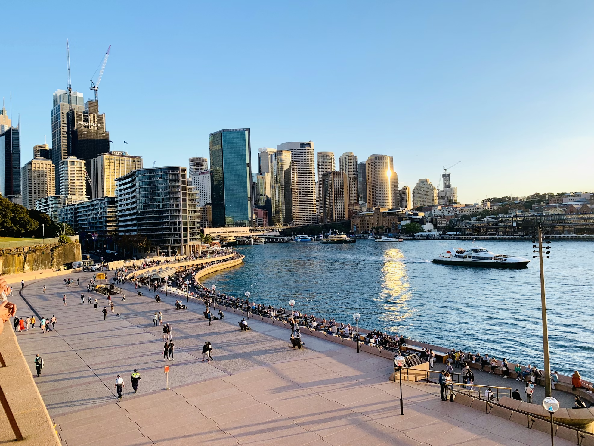 Sydney harbour and city skyline