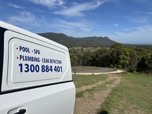 Australian Leak Detection vehicle in a rural service area