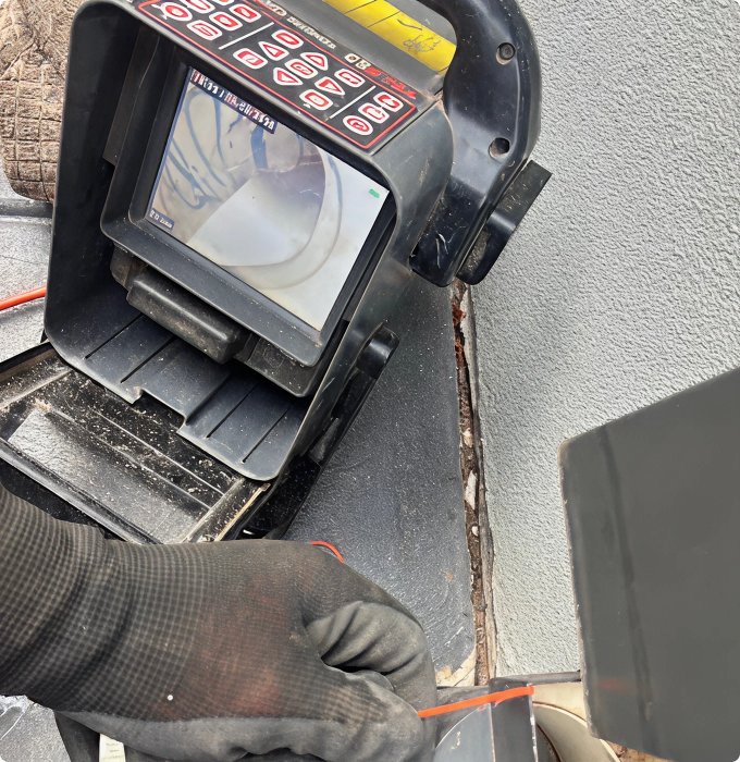 Thermal Imaging Leak Detection inspection detail