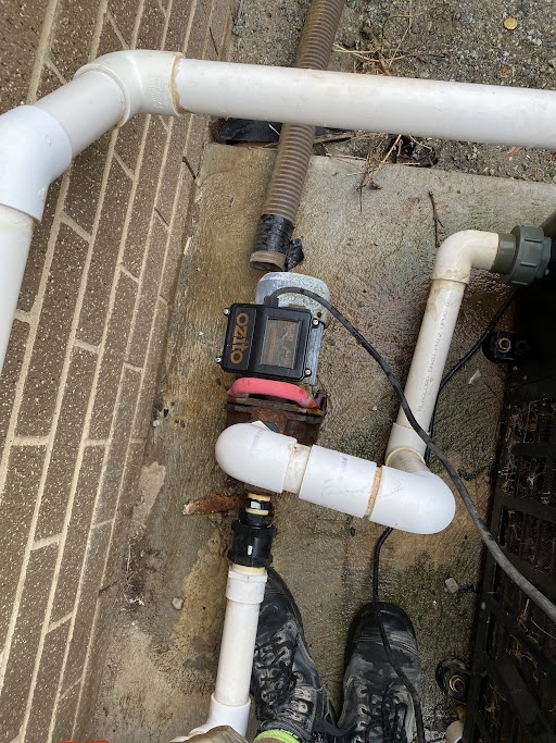 Pressure testing equipment used by Australian Leak Detection to test pipe integrity